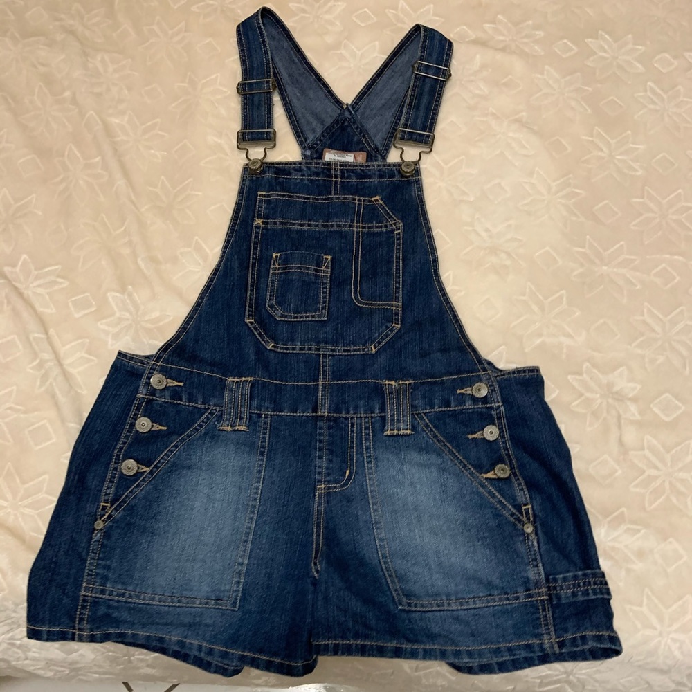 Denim overalls